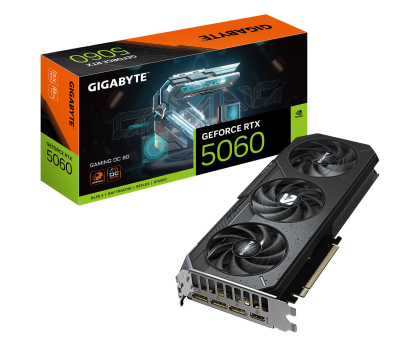 Karta graficzna GIGABYTE GeForce RTX 5060 Gaming OC 8GB GDDR7 DLSS4